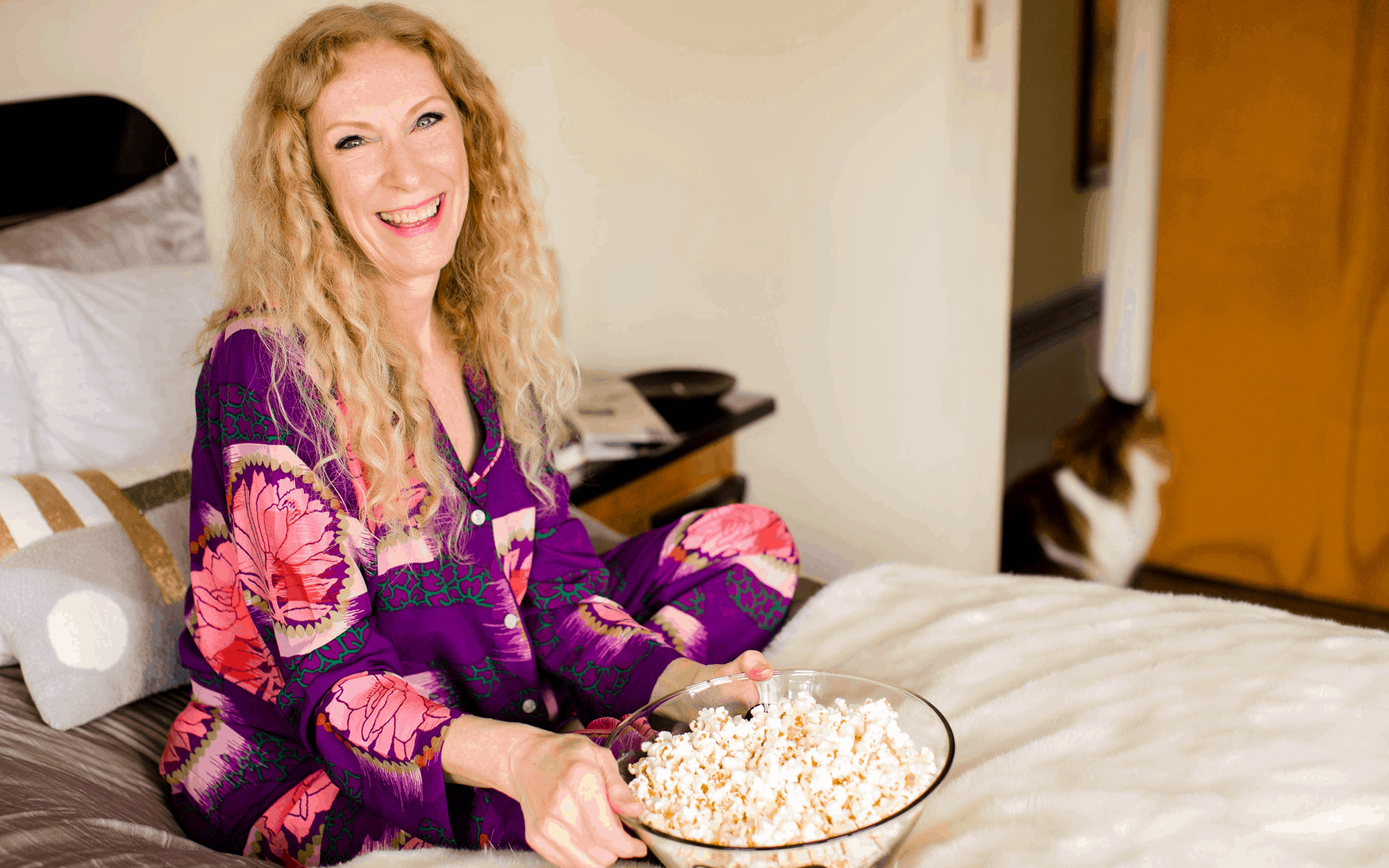Purple-PJ–bed,-popcorn,-Lotus-2000×1333-2